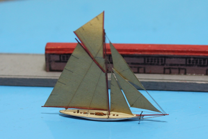 Yacht "Reliance" aus Holz (1 St.) USA 1913